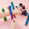 Mermaid Slap Bracelets BJEW-TA0003-01-8