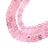 Natural Strawberry Quartz Beads Strands G-G106-A11-01-3