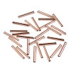 Electroplate Glass Bugle Beads SEED-S043-02C-03-2