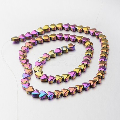 Electroplate Non-magnetic Synthetic Hematite Bead Strands X-G-F300-22A-02-1