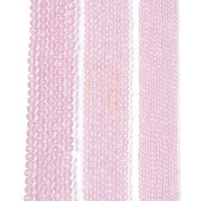 Glass Beads Strands EGLA-A034-T6mm-D10-1