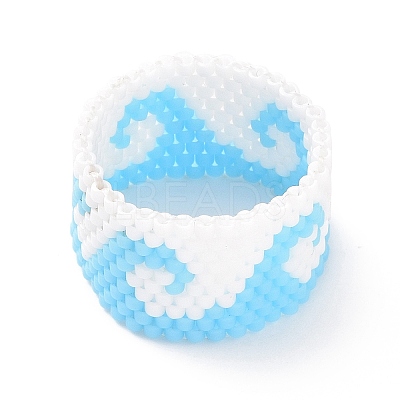 Handmade Japanese Seed Rings RJEW-MZ00001-1