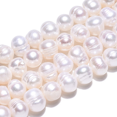 Natural Cultured Freshwater Pearl Beads Strands PEAR-N013-05K-1