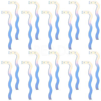 20Pcs Acrylic 2-Hole Earring Try-On Stick EDIS-FG0001-60-1