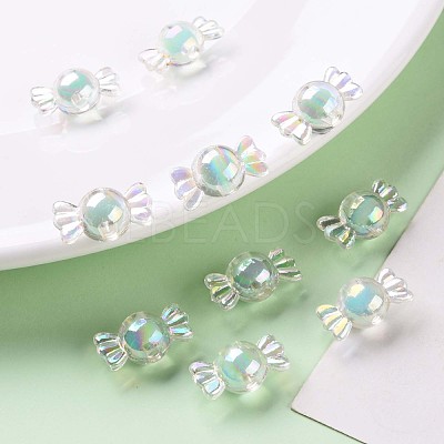 Transparent Acrylic Beads TACR-S152-03B-SS2111-1