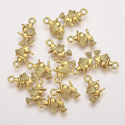 Tibetan Style Alloy Pendants X-TIBEP-49576-AG-LF-1