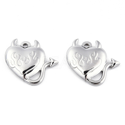 Non-Tarnish 201 Stainless Steel Pendants STAS-N098-138P-1