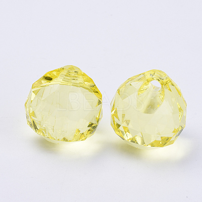 Transparent Acrylic Pendants TACR-Q261-B-V21-1