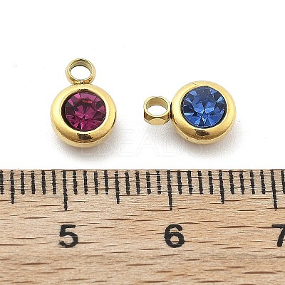 304 Stainless Steel Charms STAS-Z115-01G-1