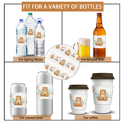 Bottle Label Adhesive Stickers DIY-WH0520-018-1