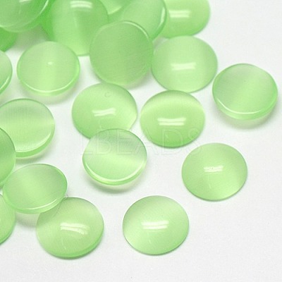 Cat Eye Cabochons CE-J002-8mm-25-1