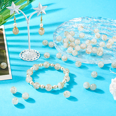 50Pcs Handmade Sand Lampwork Beads LAMP-TA0001-60A-1