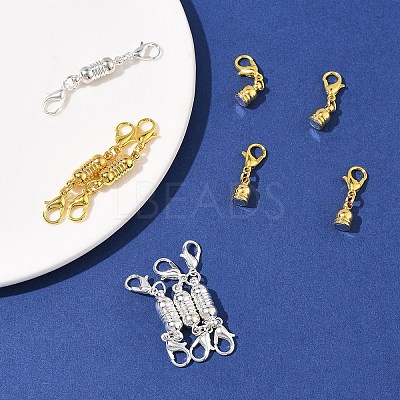 8 Sets Brass Magnetic Clasps Converter KK-FS0001-54-1