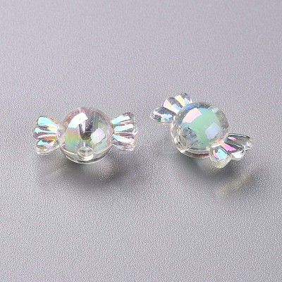 Transparent Acrylic Beads TACR-S152-03B-SS2111-1