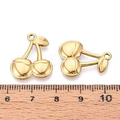 304 Stainless Steel Pendants STAS-T065-76G-1