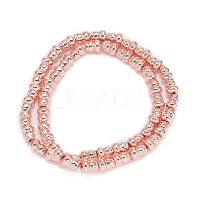 Non-magnetic Synthetic Hematite Beads Strands G-H270-03RG-1
