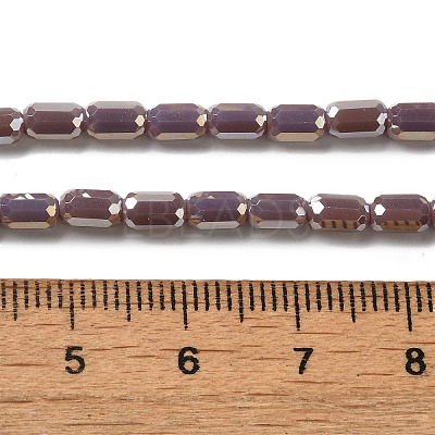 Electroplate Glass Beads Strands EGLA-D031-01-05-1