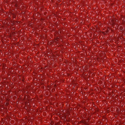 11/0 FGB Grade A Transparent Glass Seed Beads X-SEED-Q006-F07-1