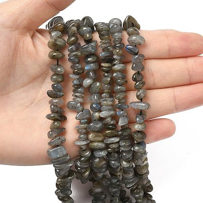 Natural Labradorite Beads Strands G-I225-15A-1