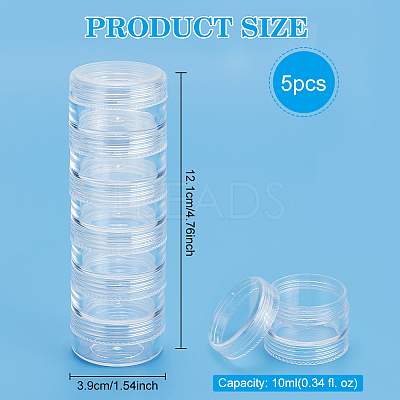Plastic Bead Storage Containers CON-BC0004-39-1