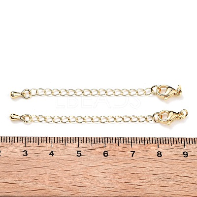 Brass Chain Extender KK-B102-45G-1