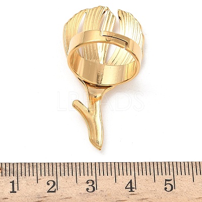 304 Stainless Steel Cuff Rings RJEW-D338-05F-G-1
