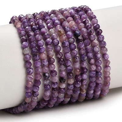 Natural Charoite Beads Strands GG-CBA4399-A11-02-1