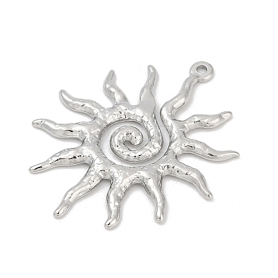 304 Stainless Steel Pendants STAS-D366-01C-P-1
