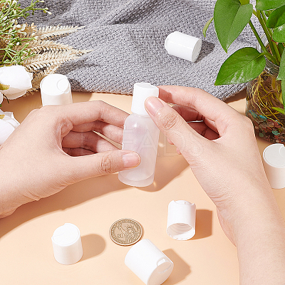 30Pcs 3 Style PP Plastic Press Caps AJEW-BC0003-83C-1