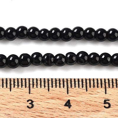 Baking Paint Glass Pearl Bead Strands X-HY-Q003-3mm-80-1