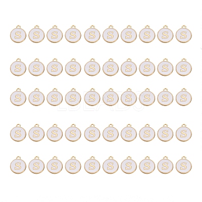 Golden Plated Alloy Charms ENAM-SZ0001-25A-S-1