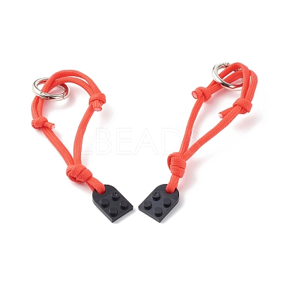 Polyester & Spandex Cord Bracelet Sets BJEW-JB06367-01-1