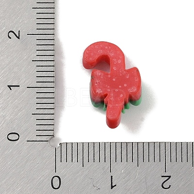 Opaque Christmas Theme Resin Cabochons LS-RESI-H162-06H-1
