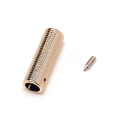 Zinc Alloy Cord Ends FIND-WH0091-65A-1
