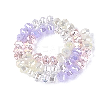 Electroplate Mixed Styles Glass Beads Strands EGLA-N022-14A-A01-1