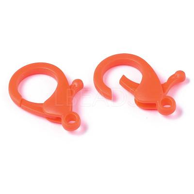 Plastic Lobster Claw Clasps KY-ZX002-01-B-1