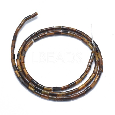 Natural Tiger Eye Beads Strands G-F631-B02-1