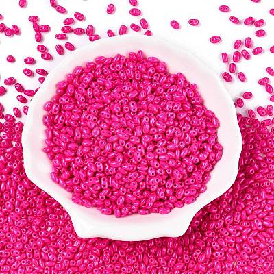 Baking Paint Glass Seed Beads SEED-T006-03R-1