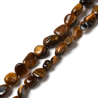 Natural Tiger Eye Beads Strands G-I351-B03-1