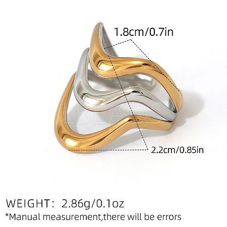 304 Stainless Steel Finger Rings FS-WGC51E5-01-1