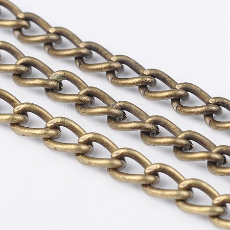 Iron Twisted Chains Curb Chains CHS007Y-01-AB-NF-1