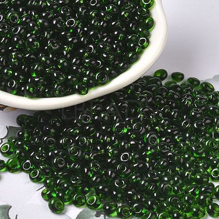 Transparent Colours Glass Seed Beads X1-SEED-P006-02A-01-1