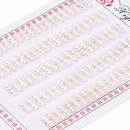 Grade 3A Natural Cultured Freshwater Pearl Beads PEAR-N018-3A-3540A-1