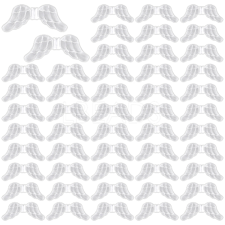 300Pcs Transparent Acrylic Beads TACR-HY0001-08-1