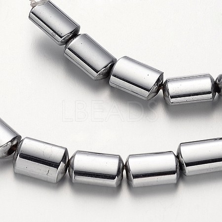 Electroplate Non-magnetic Synthetic Hematite Bead Strands G-F300-01A-01-1