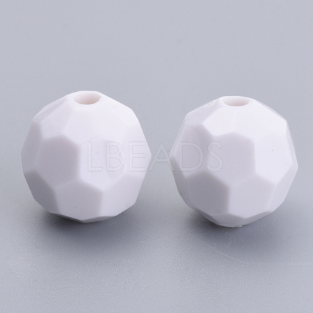 Opaque Acrylic Beads SACR-S300-05J-01-1