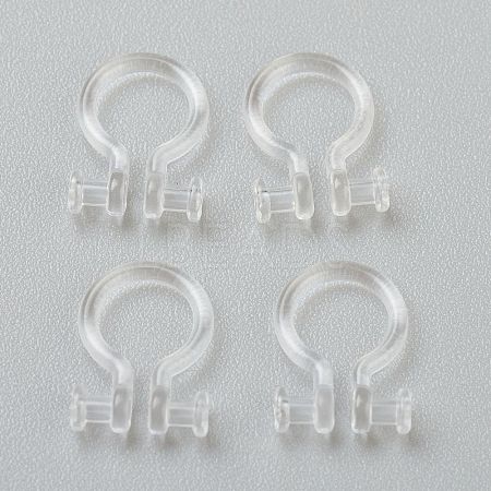 Plastic Clip-on Earring Findings KY-P001-06C-1