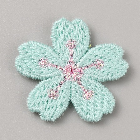 Polyester Embroidery Ornament Accessories DIY-WH0504-129B-1