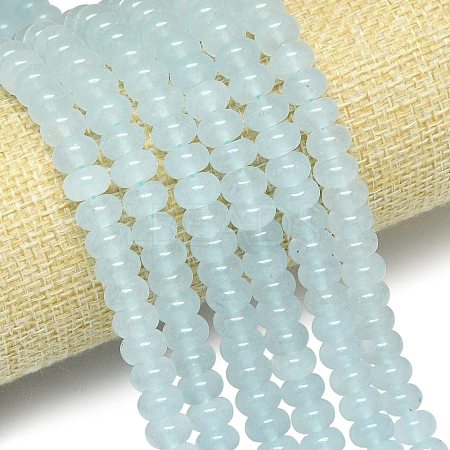 Natural Malaysia Jade Beads Strands G-B165-G01-5x8mm-07-1