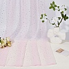 1M Sequins Polyester Organza Fabrics DIY-CY0003-41B-4